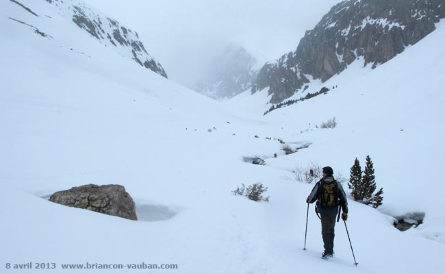 Le Vallon au dessus de Névache.
