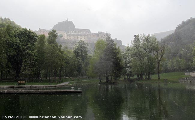 Le parc municipal de la Schappe à Briançon