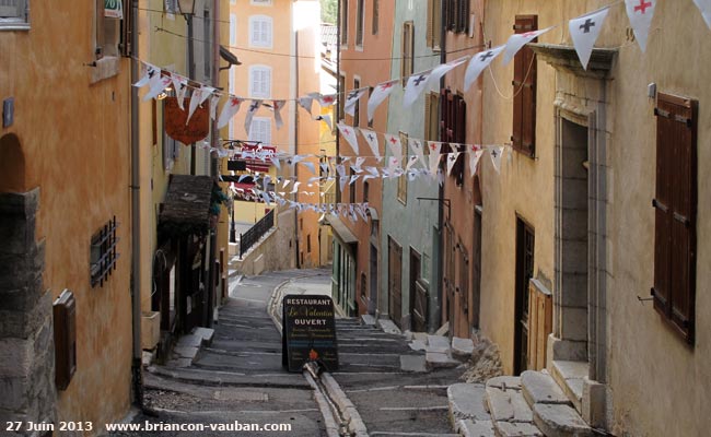 Rue Mercerie ou "Petite Gargouille dans la cité Vauban.