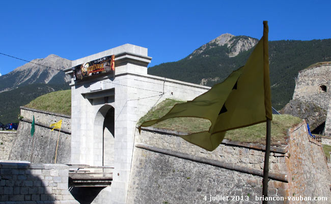 La porte Pignerol à Briançon.