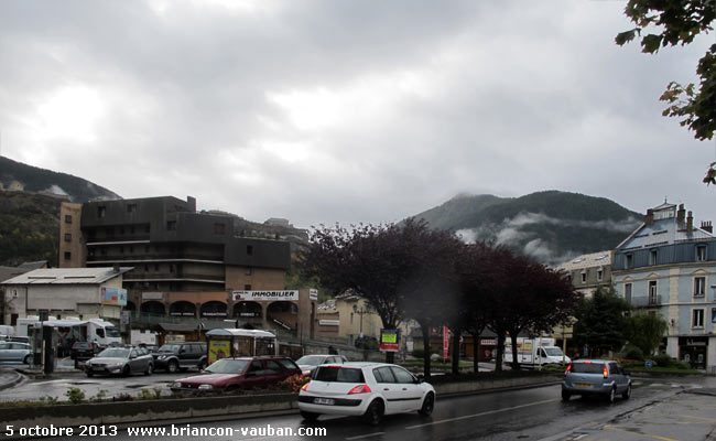 Quartier Ste Catherine à Briançon.