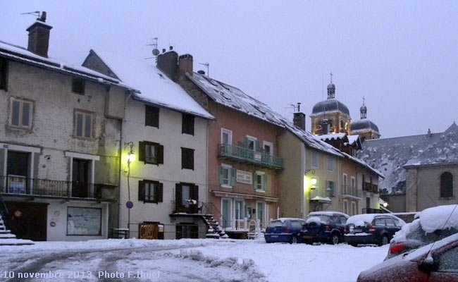 Avenue Vauban à Briançon.