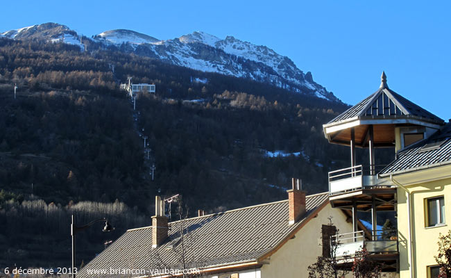 Le Prorel (2572m) au dessus de Briançon.