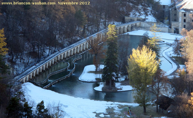 Le parc municipal de la Schappe à Briançon.