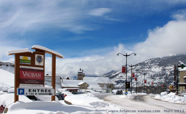Le Champ de Mars à Briançon.