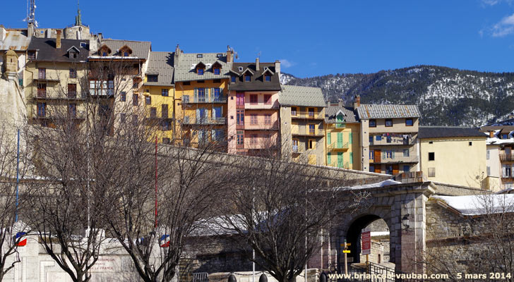 La cité Vauban à Briançon.