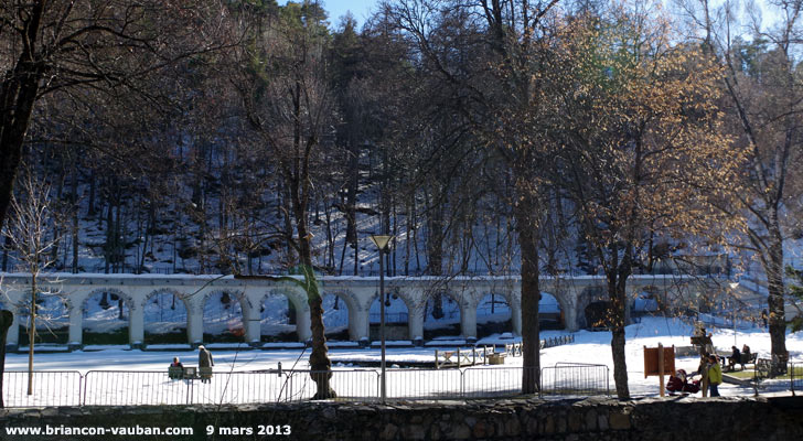 Le parc municipal de la Schappe à Briançon