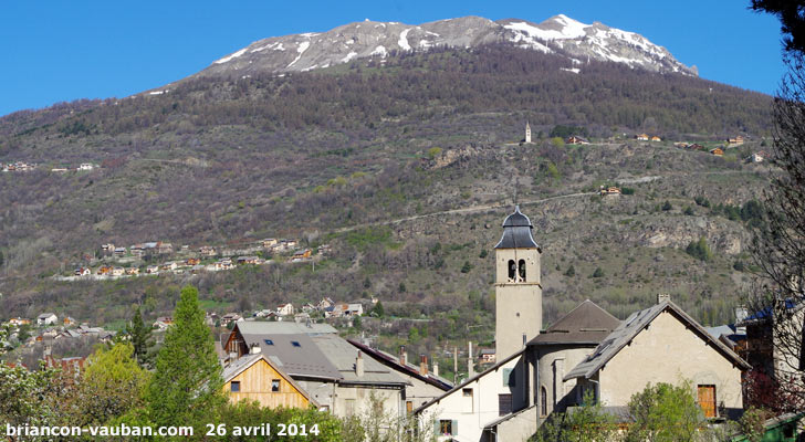 L'égise de Pont de Cervière à Briançon.