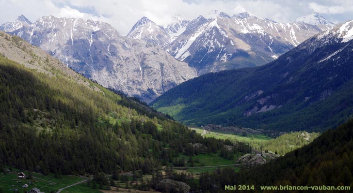 La haute vallée de la Clarée.