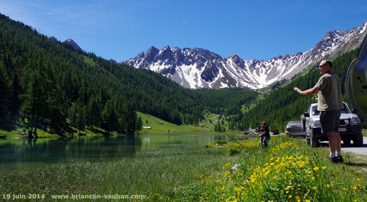 Le lac de l'Orceyrette