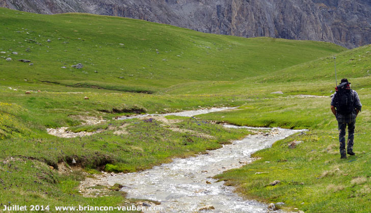 Le torrent du ravin de Saume Longue 