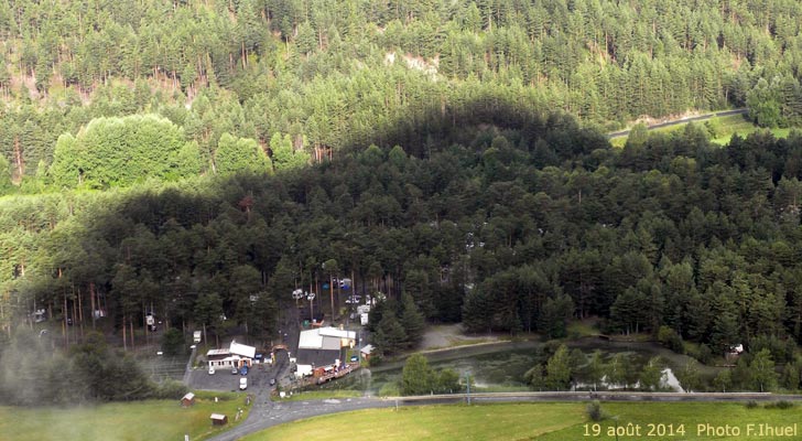 Le bois de Boulogne dans la vallée de la Clarée.