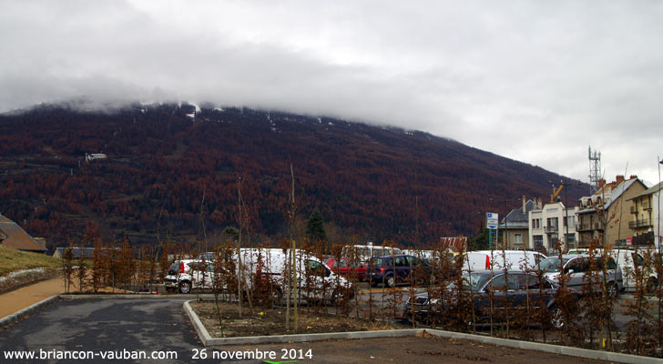 Le parking du champ de Mars
