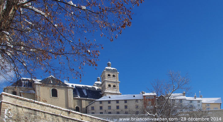 La Collégiale Notre Dame Saint Nicolas à Briançon.