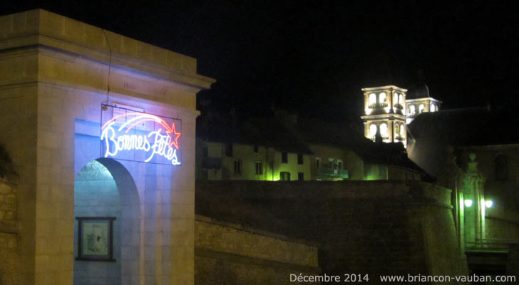 La porte de Pignerol à l'entrée de la cité Vauban à Briançon.