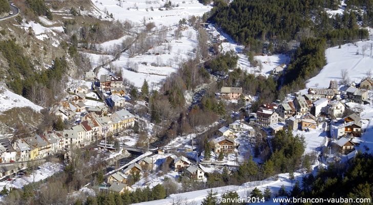 Le village du Fontenil à Briançon. 