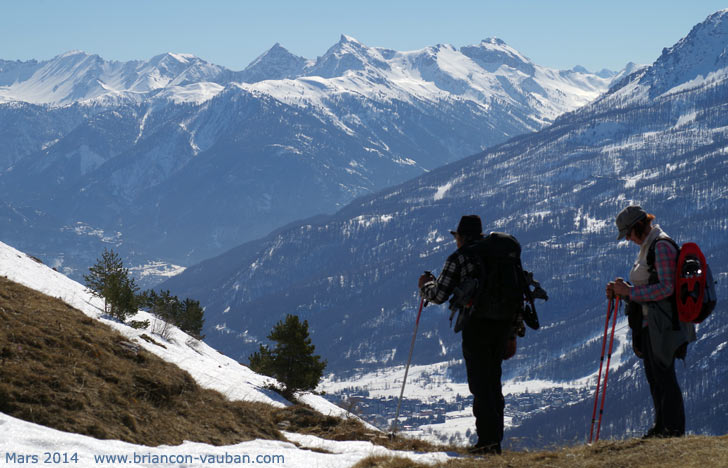 La vallée de la Guisane ou "Serre Chevalier Vallée".