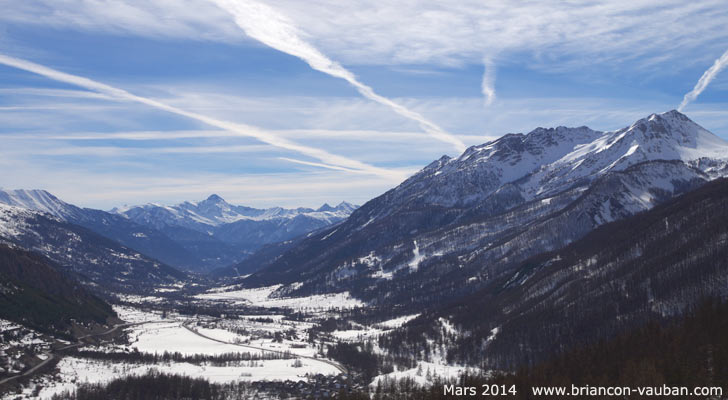 La vallée de la Guisane ou "Serre Chevalier Vallée".