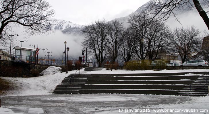 Le jardin Chanoine Motte à Briançon.