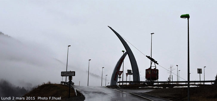 La rue Centrale à Briançon.