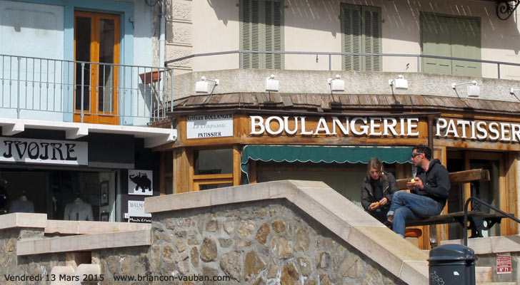 Rue Centrale à Briançon.