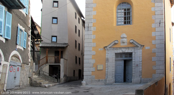 Le couvent des Récollets situé rue du pont d'Asfeld dans la cité Vauban. 