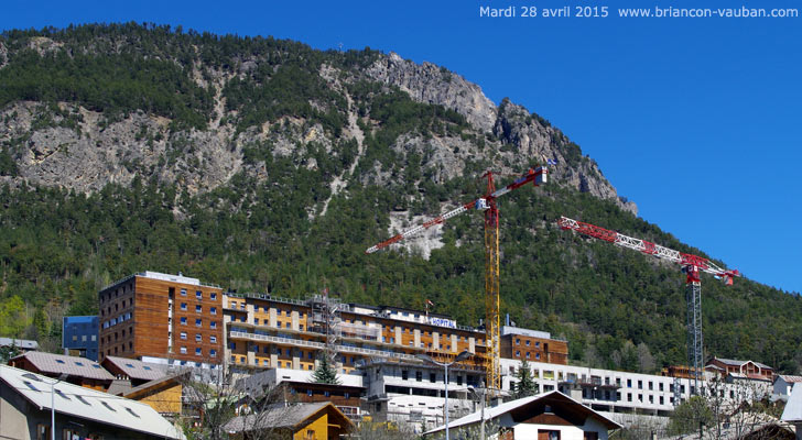 Le centre hospitalier de Briançon.