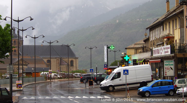 Route d'Italie à Briançon