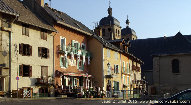 L'avenue vauban à Briançon