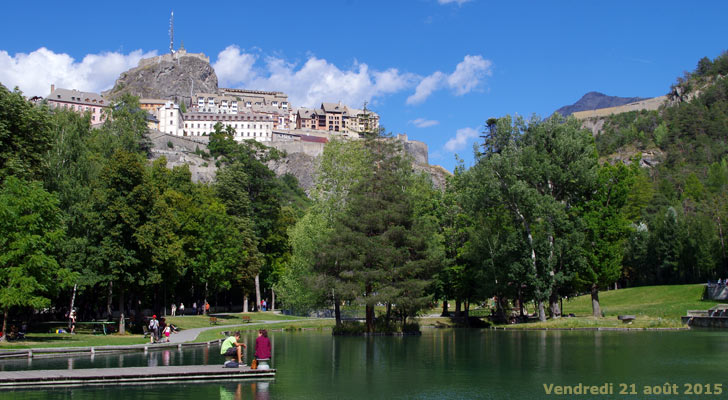 Le parc municipal de la Schappe à Briançon