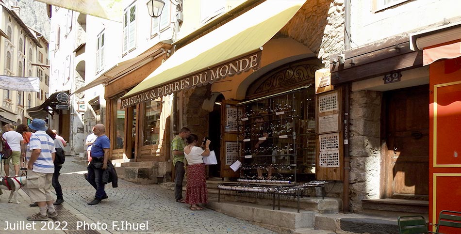 Boutique de minéraux