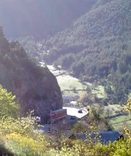 La route vers Montgenèvre