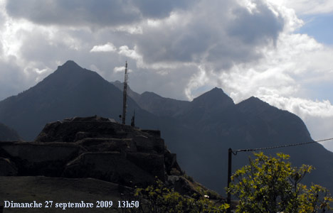 Le fort du château à Briançon