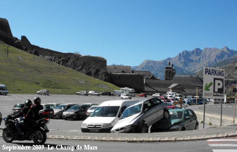 Le Champ de Mars à Briançon