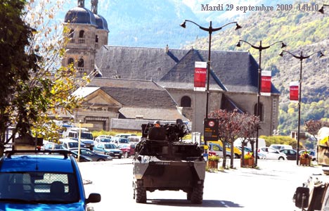 Route d'Italie à Briançon