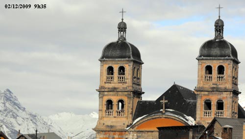 La collégiale à Briançon.