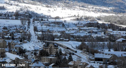 La gare à Briançon