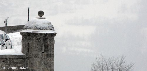 Une échauguette de la Cité Vauban