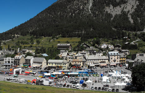 Le Champ de Mars à Briançon