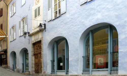 La maison du Pape dans la cité Vauban à Briançon.