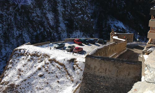 La porte de la Durance de la cité Vauban à Briançon