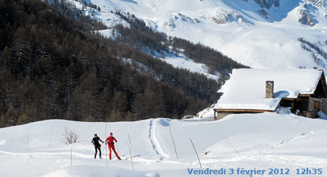 Dans la haute vall&eacute;e de la Clar&eacute;e.