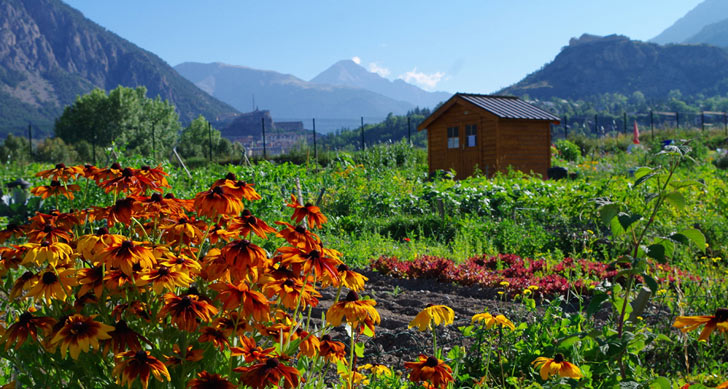 Jardin à Briançon