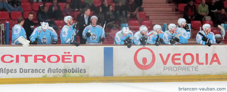 match de hockey sur glace à briançon