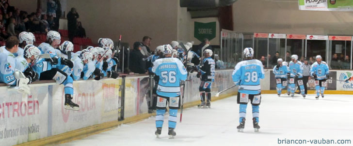 match de hockey sur glace à briançon