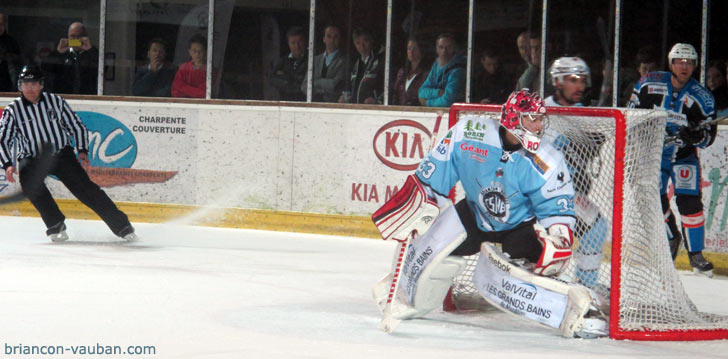 match de hockey sur glace à briançon