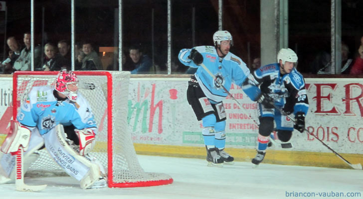 match de hockey sur glace à briançon