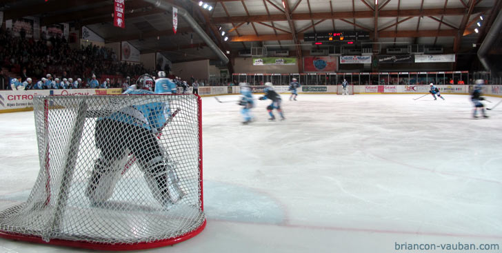 match de hockey sur glace à briançon