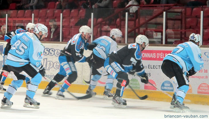 match de hockey sur glace à briançon