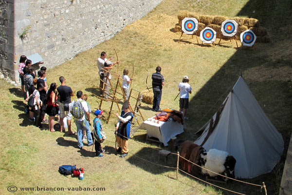 Photo de la fête médiévale de Briançon